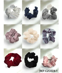 Chouchou Scrunchie élastique Froufrou 1 (x12)