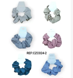 Chouchou Scrunchie élastique Froufrou 2 (x12)