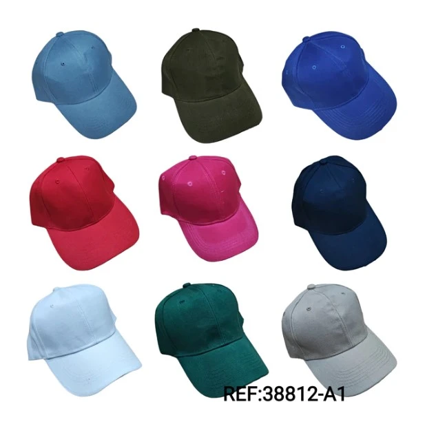 Casquette Couleur Unie Mélanger (x12) 1 Casquette Couleur Unie Mélanger (x12)