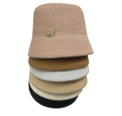 Chapeau Paille Petit Rond (x12)