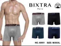 Caleçon Boxer Homme Coton Motif UOMO Uni (x24)