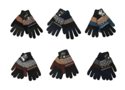 Gants Brossés Double épaisseur Pour Hommes (x12)