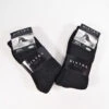 12 Paires Chaussettes Epaisses Hivers Noir Sans Motif (x2)