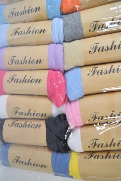 Foulard Rectangle 30%Coton Coloré Simple (x24) -Grossistefrance Soldes DSC 0045 1 scaled 1