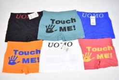 Caleçon Garçon Motif Touch Me (x12)