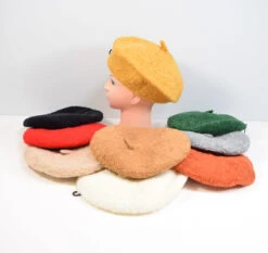 Bonnet Rond 20% Laine Coloré (x12)