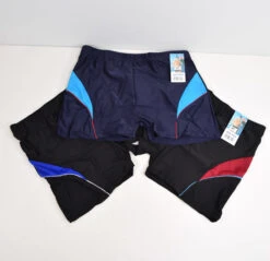 Maillot De Bain Homme Avec 1 Triangle Incurvé Et 1 Ligne Coloré (x12)