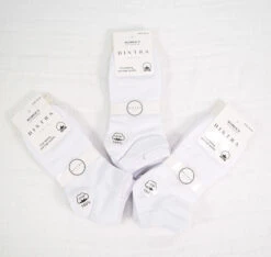 1 Paquet De 12 Paires Chaussettes Femme Blanc (x2)