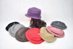 Chapeau Béret Femme 80%Laine (x12)