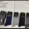 1 Paquet De 12 Paires Chaussettes Homme Petits Points (x2)