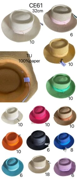 Chapeau Chic Unis X12