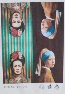 Echarpe Rectangle Frida Khalo (x6) -Grossistefrance Soldes mmexport1727277823877