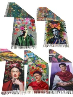 Echarpe Rectangle Frida Khalo (x6)